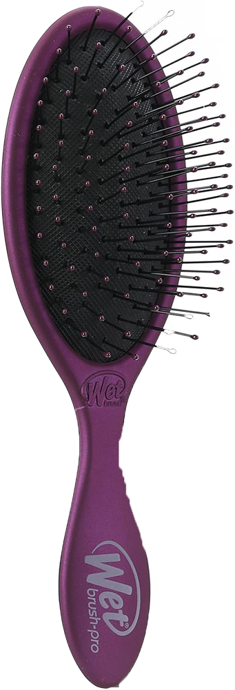 Wet Brush Detangler, Dark Purple