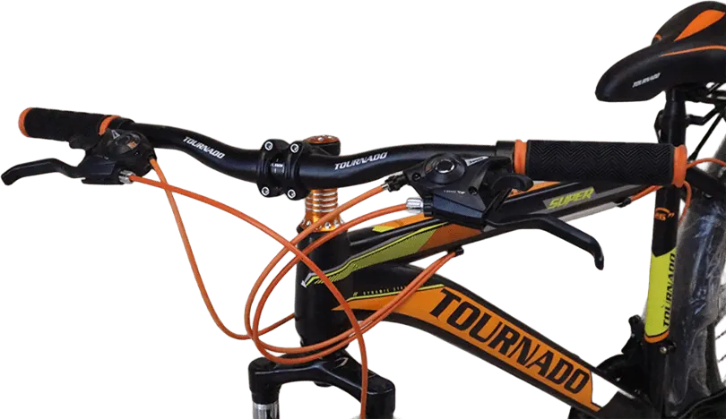 عجلة تورنيدو، مقاس 26 ، سرعات ، برتقالي X اسود