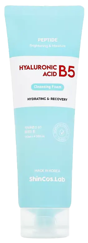 غسول فوم للتفتيح بحمض الهيالورونيك من شينكوس لاب، 120 مل