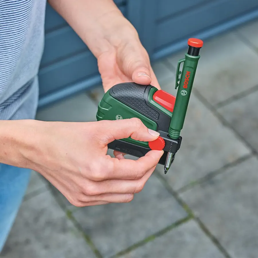 شريط قياس احترافي هيكل متين بوش ، 5 متر ، مصنوع من الألومنيوم لامتصاص الصدمات ، 1 600 A03.318