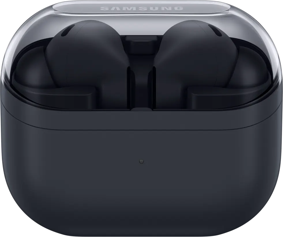 سماعات اذن لاسلكية سامسونج جالاكسي BUDS 3 FE، بلوتوث 5.4، 6 ميكروفون للمكالمات، خاصية ANC، وقت تشغيل حتى 30 ساعة، أسود، SM-R420