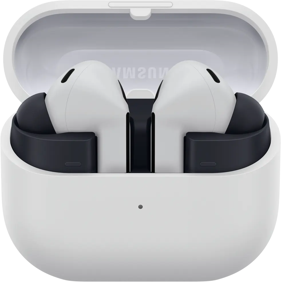 سماعات اذن لاسلكية سامسونج جالاكسي BUDS 3 FE، بلوتوث 5.4، 6 ميكروفون للمكالمات، خاصية ANC، وقت تشغيل حتى 30 ساعة، رمادي، SM-R420