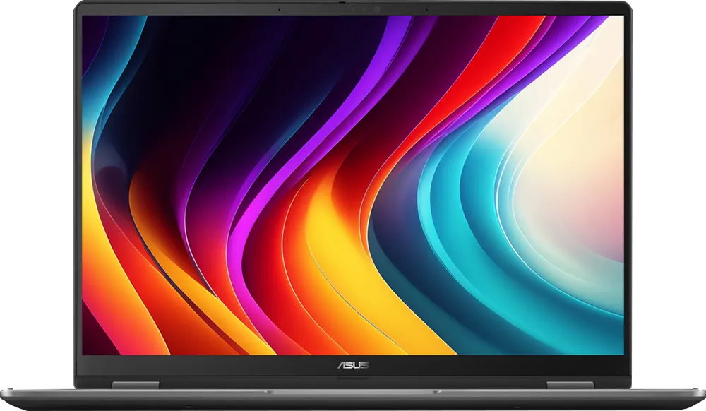 لابتوب أسوس فيفو بوك فليب 14 TP3407SA-QL039W، معالج إنتل كور™ ألترا 7 256V، رامات سعة 16 جيجابايت، هارد ديسك SSD سعة 512 جيجابايت، كارت شاشة إنتل آرك™، شاشة WUXGA مقاس 14 بوصة، نظام التشغيل ويندوز 11 هوم، لون رمادي