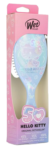 Wet Brush Hello Kitty 50th Anniversary Original Detangler, Blue