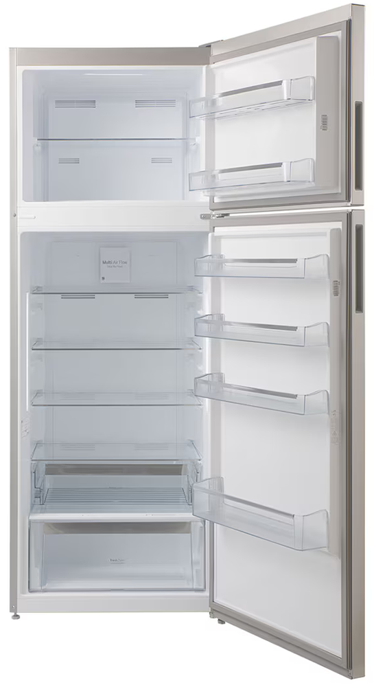 ثلاجة ال جي نوفروست ، 450 لتر ، 2 باب ، شاشة ديجيتال ، تكنولوجيا الأنفرتر ، سيلفر ، GTF452SVAN