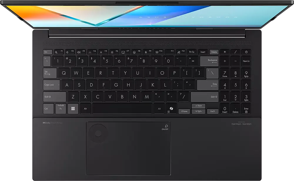 أسوس فيفوبوك برو 15 N6506CU-MA014W بمعالج إنتل كور ألترا 9 285H، ورامات 24 جيجابايت، وسعة تخزين 2 تيرابايت SSD، كارت شاشة NVIDIA® GeForce RTX 4050 بذاكرة 6 جيجابايت، وشاشة OLED مقاس 15.6 بوصة بدقة 3K، ونظام ويندوز 11 هوم، باللون الرمادي