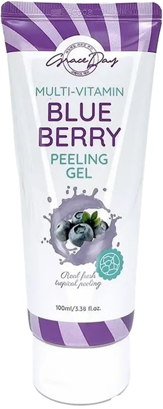 جل تقشير مالتي فيتامين بلو بيري من جريس داي، 100 مل