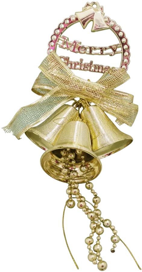 جرس كريسماس ، 3 دلاية وسط ، متعدد الالوان ، 030-71