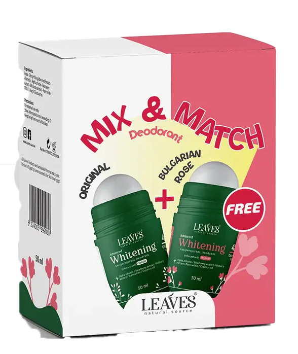 ديودرنت تفتيح من ليفيز ، بولجارين روز & اوريجنال ، بوكس 2 قطعة ، 50 ملل