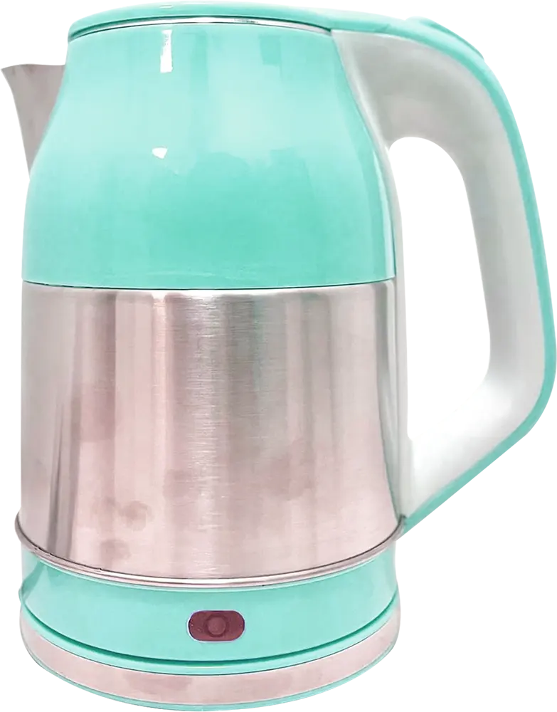 RUNQ Electric Plastic×Stainless Kettle 2.5Liter, 1500 Watt, Multi-Color