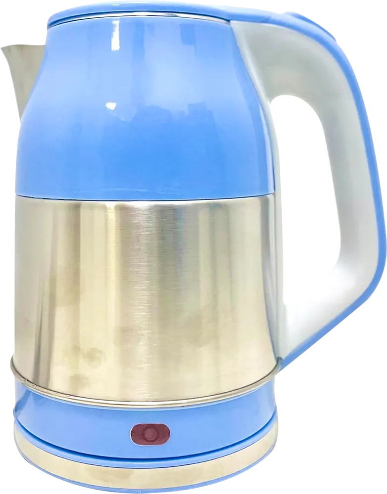 RUNQ Electric Plastic×Stainless Kettle 2.5Liter, 1500 Watt, Multi-Color