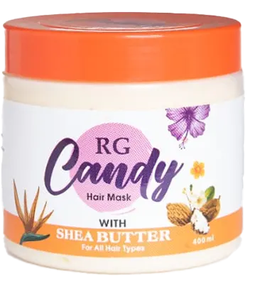 ماسك الشعر بزبده الشيا من ار جي كاندى، 400 مل