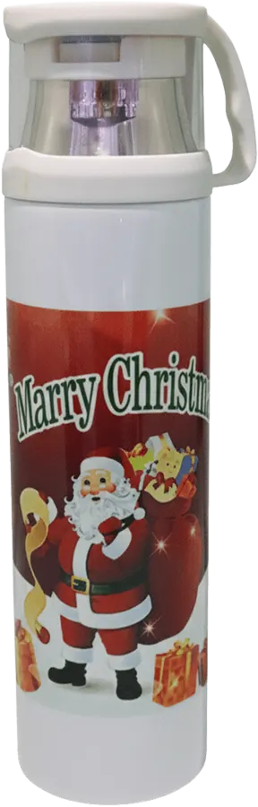 Christmas thermal bottle, stainless steel, multi-shaped, 001-72