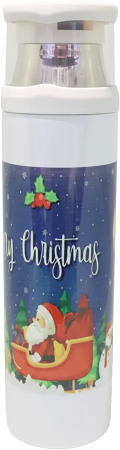 Christmas thermal bottle, stainless steel, multi-shaped, 001-72