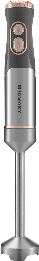 Jamaky Hand Blender, 1000 Watt, 2 Speeds, Stainless Steel, Silver*Black, JMK3026