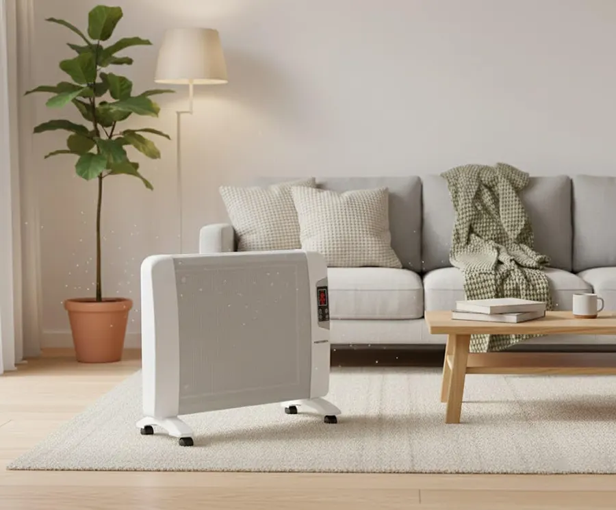 دفايه مروحه ميديا تك مايكا سيراميك ، 2000 وات ، شاشة ديجيتال ، ابيض ، MT-CH200