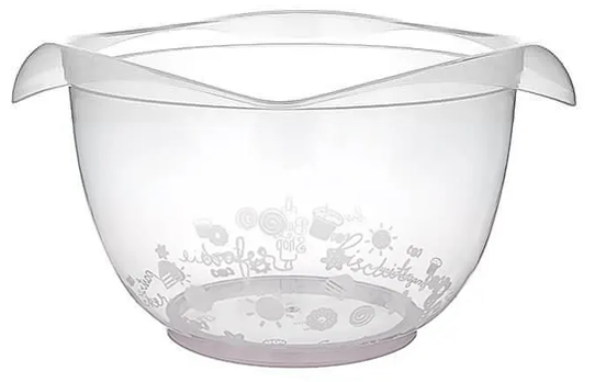 وعاء خلط تيتيز ، متعدد الاستخدام ومقاوم للأنزلاق ، 3 لتر ، ألوان