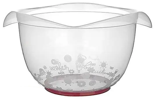 وعاء خلط تيتيز ، متعدد الاستخدام ومقاوم للأنزلاق ، 3 لتر ، ألوان