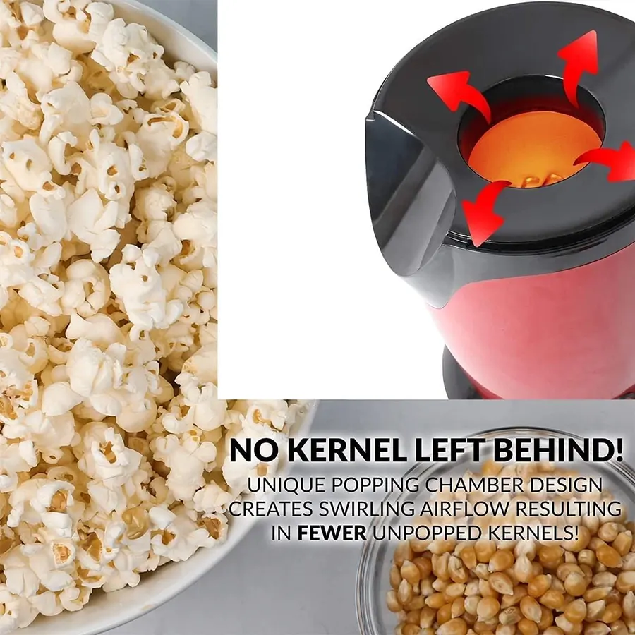 Mini Joy Popcorn Maker, 2.5 Liters, 1200 Watts, Multi-Color, PM-1800