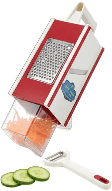 Chip grater, 5 pieces, multi-blade