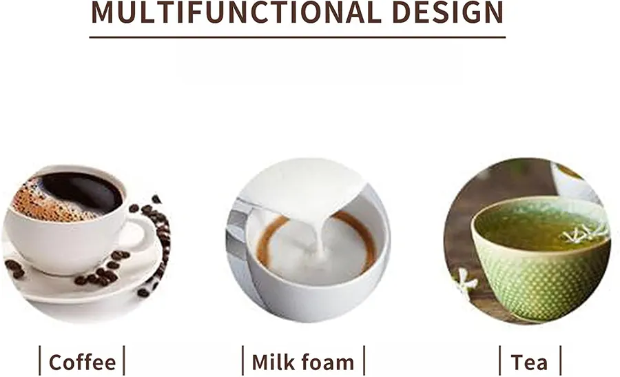 French press coffee maker, 350 ml, clear glass, 19