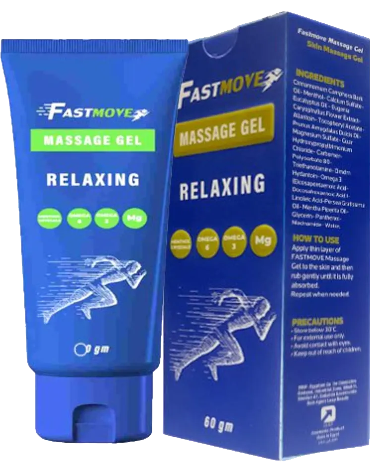 Fast Move Massage Gel, 60 Gm