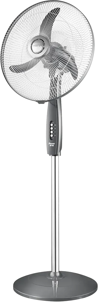 Prifix Stand Fan, 18 Inch, silver ,  SFB180