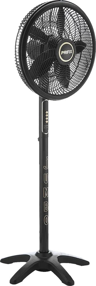 Prifix Jumbo Stand Fan, 21 Inch, Black, SFJ-210