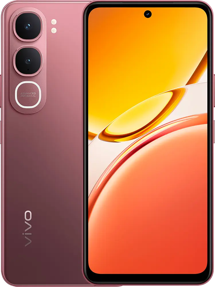 Vivo Y21D Dual SIM Mobile, 6GB Internal Memory, 256GB RAM, 4G LTE, Red