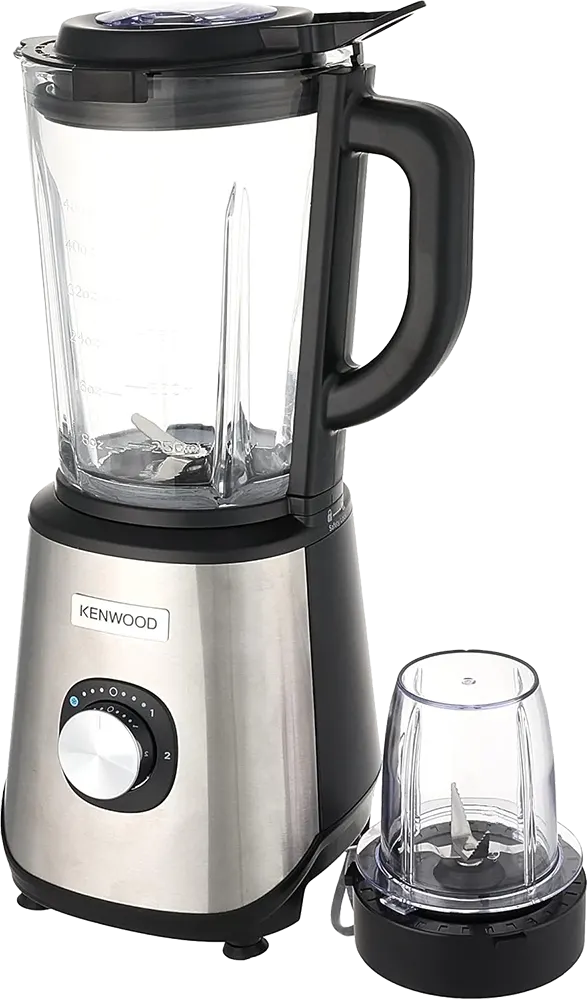 Kenwood Electric Blender, 1000W, 2L, Grinder, Black x Silver, BLM45