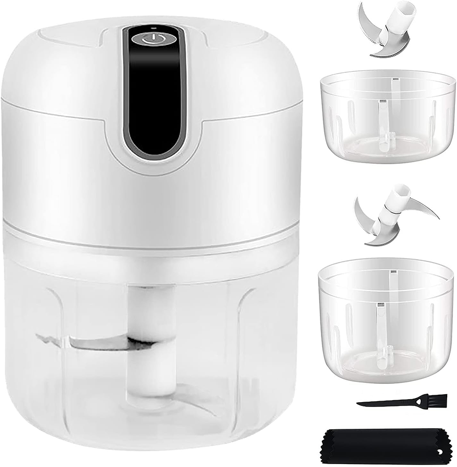 Mini electric food processor, 250ml, USB charging, 1344