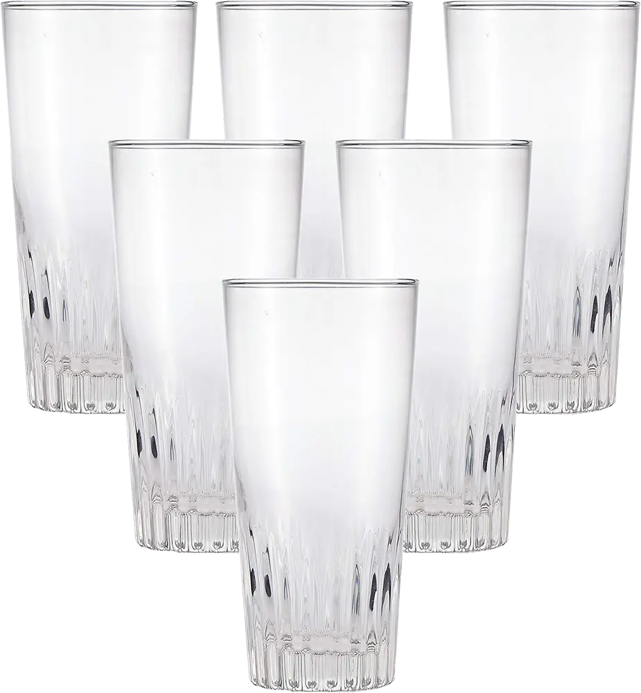Luminarc Scotland 6-piece Cups set, 330ml, Transparent, N-0763