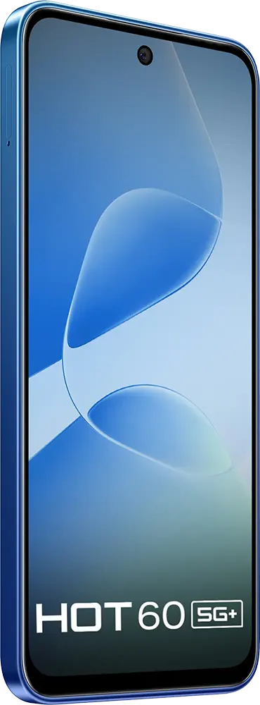 Infinix Hot 60 Dual SIM Mobile, 128GB Internal Memory, 6GB RAM, 5G, Shadow Blue