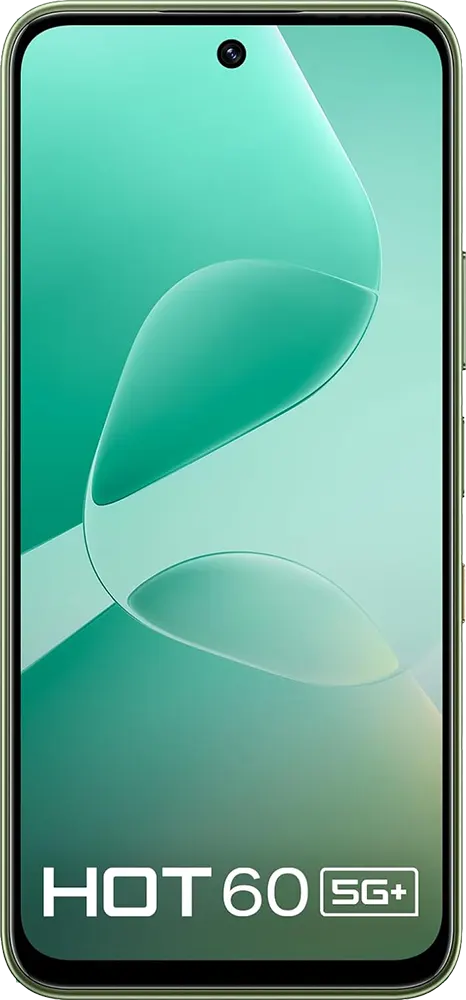 Infinix Hot 60 Dual SIM Mobile, 128GB Internal Memory, 6GB RAM, 5G, Tundra Green