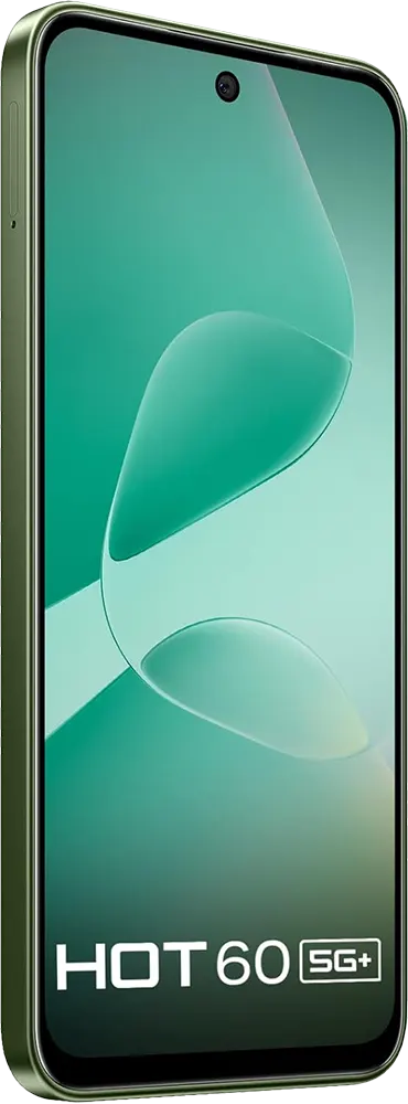 Infinix Hot 60 Dual SIM Mobile, 128GB Internal Memory, 6GB RAM, 5G, Tundra Green