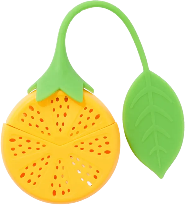 Herb strainer, orange