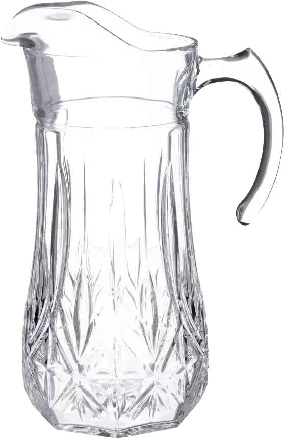 Luminarc Brighton Sherbet Set, 13 pieces, includes: 6 large glasses and 6 small glasses, clear