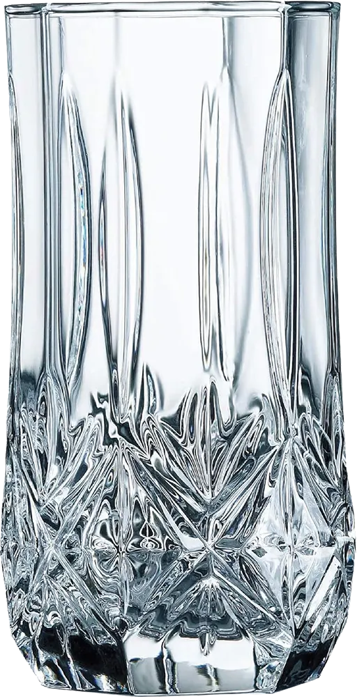 Luminarc Brighton Sherbet Set, 13 pieces, includes: 6 large glasses and 6 small glasses, clear