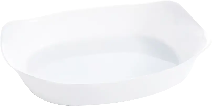 Luminarc Carine Rectangular Casserole , 30 x 22 cm , White , Model 8332