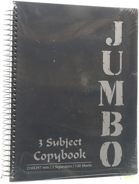 كشكول  جامبو من منترا، 120 ورقة 210x297  مللي، 3  مواد