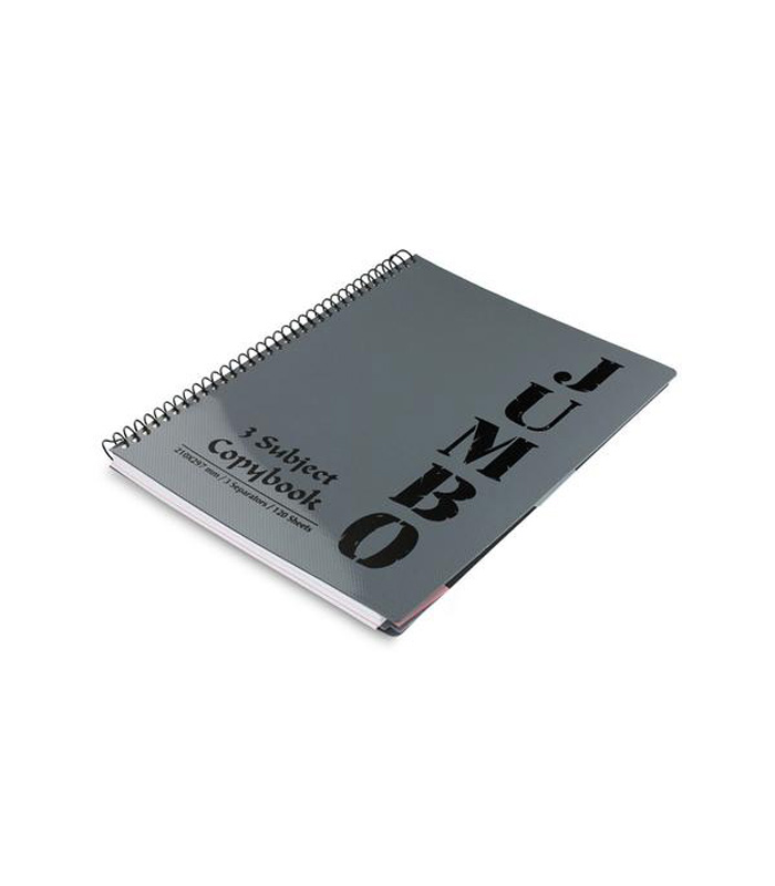 كشكول  جامبو من منترا، 120 ورقة 210x297  مللي، 3  مواد