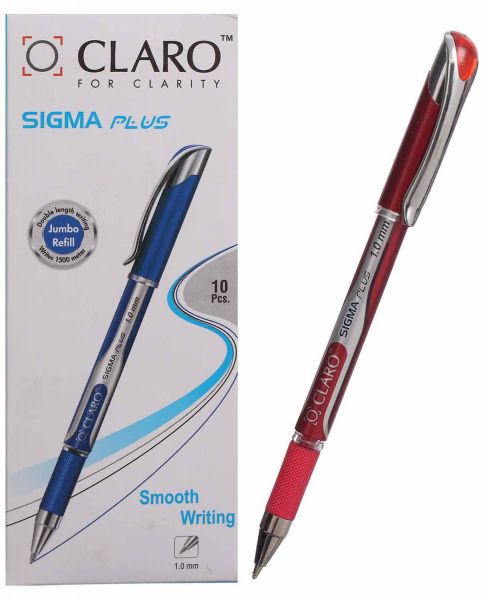 قلم حبر جاف كلارو، 0.7 ملم،  احمر