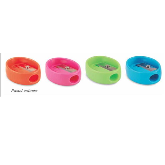 براية فابر كاستل بلاستيك ثقب واحد، لون متعدد