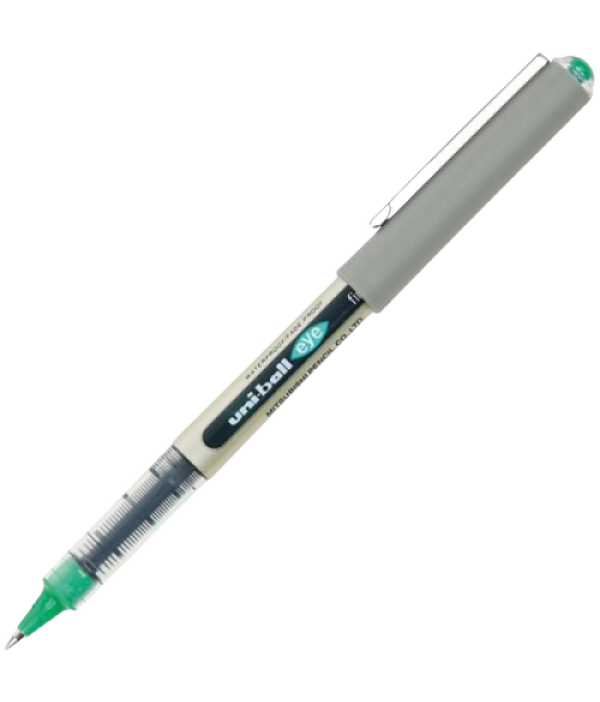 قلم حبر سايل يوني بول، 0.7 ملم، أخضر، Ub-157