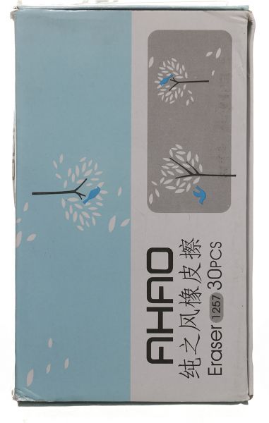 أستيكة اهاو، مستطيل، قطعة واحدة، ألوان متعددة، 1257