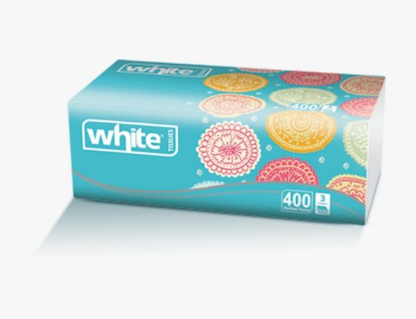 مناديل سحب وايت، 3 طبقات، 400 منديل