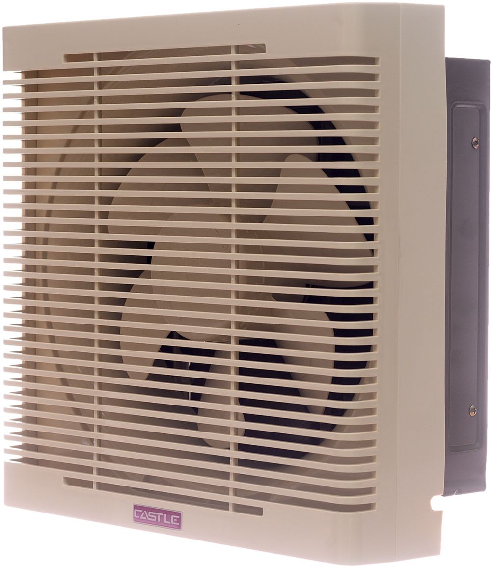 شفاط حائط مطبخ كاسيل، اطار 35*35 سم، قطر المروحة الداخلي 30 سم، شبكة أمامية، بيج، VF5030G