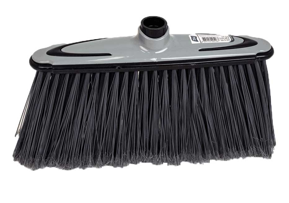 فرشاة مقشة شعر طويل خشن من تيتز - أسود