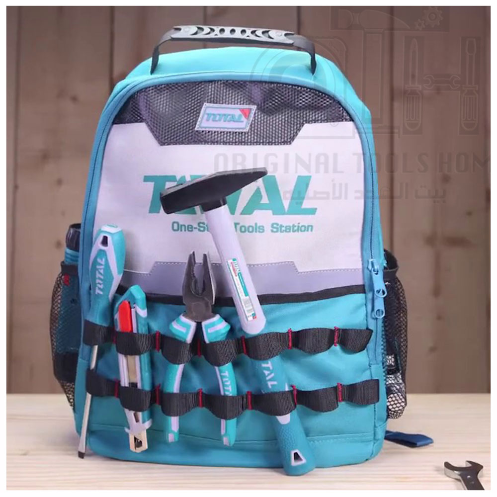 شنطة عدة قماش توتال، 18 بوصة، 2 سوستة، THBP0201