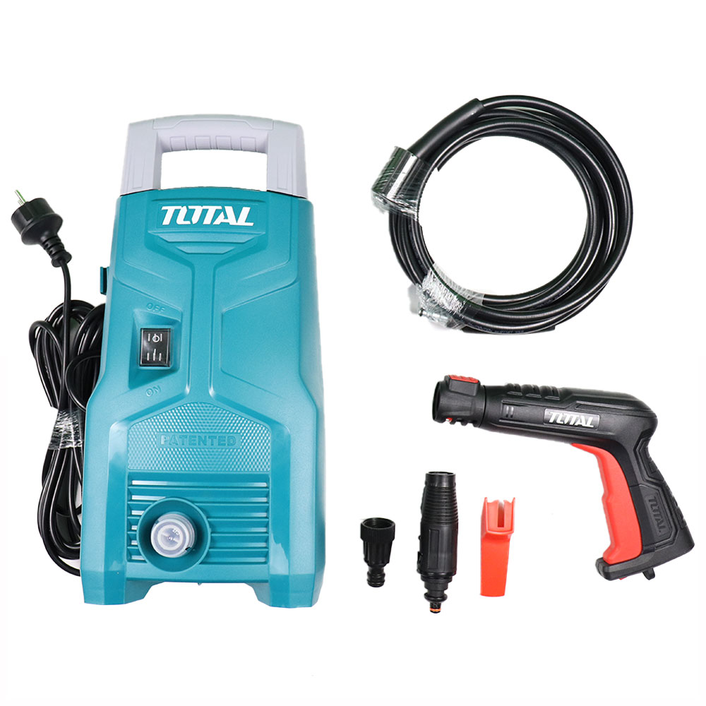 Total Tools High Pressure Washer, 1200 Watt, Green, TGT113026